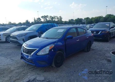 2016 Nissan Versa 1.6 S/1.6 S+/1.6 Sl/1.6 Sv из США, поврежденный, VIN 3N1CN7AP2GL895722